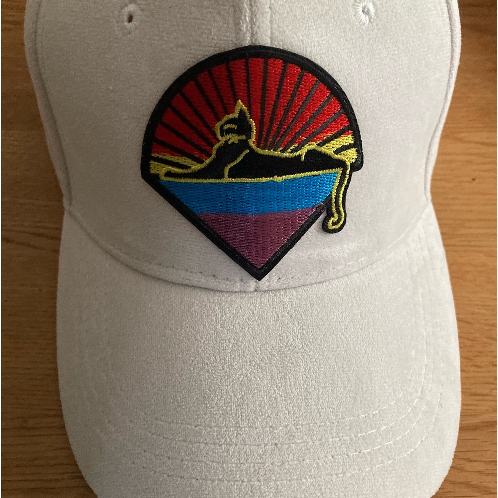 White JGB 🐈 🐈 🐈 Cats DownUnder the ⭐️ ⭐️ ⭐️Stars Baseball Hat 🧢 - Picture 4 of 7